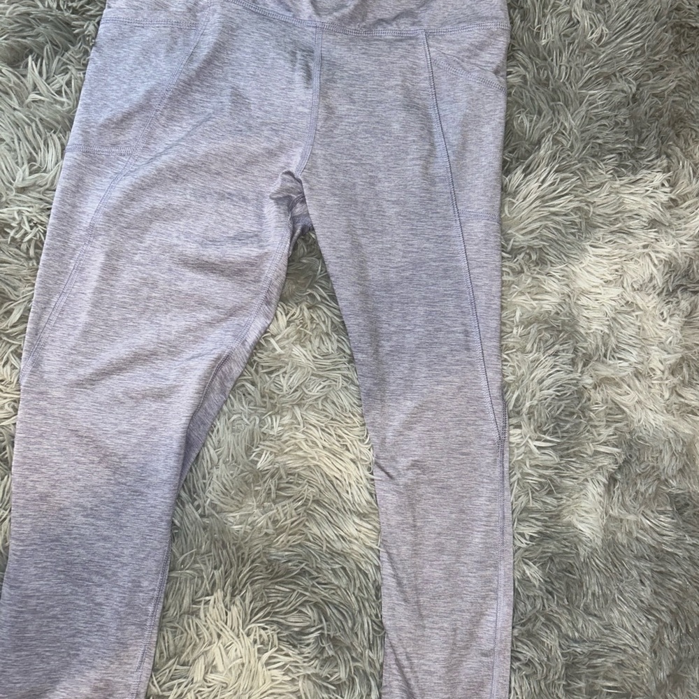 Gottex Gray Leggings Soft Knit Full-Length